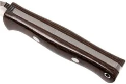 Bark River Bravo 1 CPM 3V, Burgundy Snakeskin Micarta, Brown Sheath -Knife Sales Store BRK07 114SBC 05 bark river brk07 114sbc 05