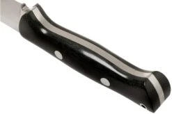 Bark River Bravo 1.2 A2 Black Canvas Micarta Rampless Outdoor Knife -Knife Sales Store BRK07 115BCMR 04 bark river knives