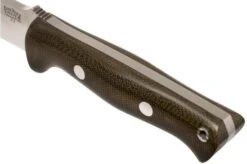 Bark River Bravo 1.2 A2 Green Canvas Micarta Outdoor Knife -Knife Sales Store BRK07 115GCM 05 bark river knives
