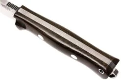 Bark River Bravo Vortex A2 Jimped, Green Canvas Micarta, Brown Sheath -Knife Sales Store BRK07 117FMGRC JI 05 bark river brk07 117fmgrc ji 05