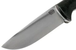 Bark River Bravo 1 LT Hunter CPM 3V, Black Canvas Micarta, Brown Sheath 12 Bark River Bravo 1 LT Hunter CPM 3V, Black Canvas Micarta, Brown Sheath -Knife Sales Store BRK07 121BRKC 03 bark river knives