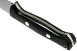 Bark River Bravo 1 LT Hunter CPM 3V, Black Canvas Micarta, Brown Sheath 13 Bark River Bravo 1 LT Hunter CPM 3V, Black Canvas Micarta, Brown Sheath -Knife Sales Store BRK07 121BRKC 04 bark river knives