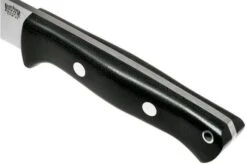 Bark River Bravo 1 LT Hunter CPM 3V, Black Canvas Micarta, Brown Sheath 14 Bark River Bravo 1 LT Hunter CPM 3V, Black Canvas Micarta, Brown Sheath -Knife Sales Store BRK07 121BRKC 05 bark river knives