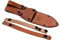 Bark River Bravo 1 LT Hunter CPM 3V, Black Canvas Micarta, Brown Sheath 17 Bark River Bravo 1 LT Hunter CPM 3V, Black Canvas Micarta, Brown Sheath -Knife Sales Store BRK07 121BRKC 08 bark river knives