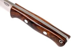 Bark River Bravo 1 CPM 3V Rampless, Desert Ironwood, Brown Sheath -Knife Sales Store BRK07 121DIW RS 05 bark river bravo brk07 121diw rs 05