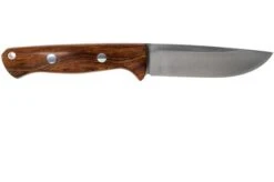 Bark River Bravo 1 LT Hunter CPM 3V, Desert Ironwood, Brown Sheath -Knife Sales Store BRK07 121DIW 02 bark river knives