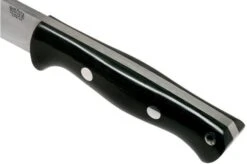 Bark River Bravo 1.5 Rampless CPM 3V Field Knife, Black Canvas Micarta -Knife Sales Store BRK07 122BCMR 05 bark river knives