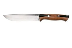 Bark River Bravo 1.5 Rampless CPM 3V Field Knife, Black Texas Fencepost