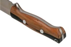 Bark River Bravo 1.5 Rampless CPM 3V Field Knife, Black Texas Fencepost -Knife Sales Store BRK07 122BTFR 05 barkriver