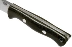 Bark River Bravo 1.5 Rampless CPM 3V Field Knife, Green Canvas Micarta -Knife Sales Store BRK07 122GCMR 05 bark river knives