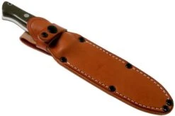 Bark River Bravo 1.5 Rampless CPM 3V Field Knife, Green Canvas Micarta -Knife Sales Store BRK07 122GCMR 06 bark river knives