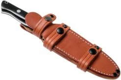 Bark River Bravo 1.5 LT CPM 3V, Black Canvas Micarta Outdoor Knife -Knife Sales Store BRK07 123BKC 07 bark river knives