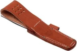 Bark River Bravo 1.2 CPM 3V, Black Canvas Micarta, Brown Sheath -Knife Sales Store BRK07 123BRKC 09 bark river bravo brk07 123brkc 09