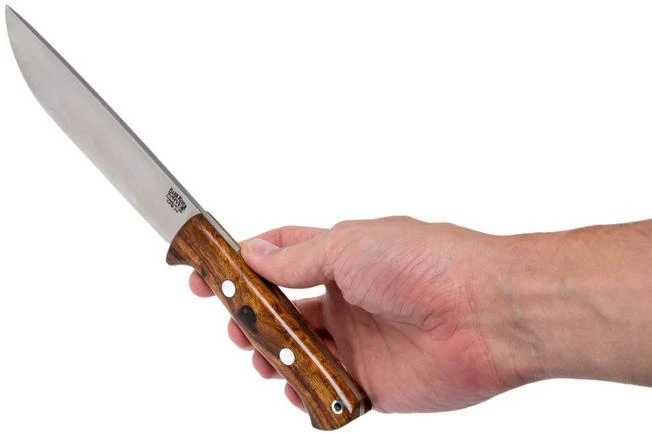 Bark River Bravo 1.5 LT CPM 3V Rampless, Desert Ironwood Outdoor Knife 8 Bark River Bravo 1.5 LT CPM 3V Rampless, Desert Ironwood Outdoor Knife - Image 6