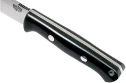 Bark River Bravo 1.5 LT Field CPM 3V, Black Canvas Micarta Outdoor Knife -Knife Sales Store BRK07 124BKC 05 bark river knives