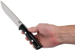 Bark River Bravo 1.5 LT Field CPM 3V, Black Canvas Micarta Outdoor Knife -Knife Sales Store BRK07 124BKC 06 bark river knives