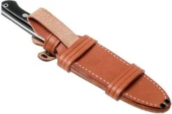 Bark River Bravo 1.5 LT Field CPM 3V, Black Canvas Micarta Outdoor Knife -Knife Sales Store BRK07 124BKC 08 bark river knives