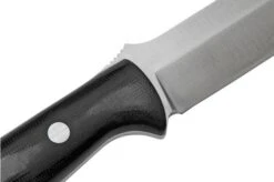 Bark River Bravo 1.2 CPM 3V Black Canvas, Outdoor Knife -Knife Sales Store BRK07 125BKC 05 barkriver