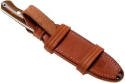 Bark River Bravo 1.2 CPM 3V, Desert Ironwood, Brown Sheath -Knife Sales Store BRK07 125DIW 07 bark river knives