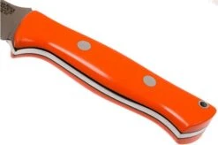 Bark River Bravo 1 LT CPM 3V, Blaze Orange G10, Black Liners, Black Sheath -Knife Sales Store BRK07 126ORG 04 bark river brk07 126org 04