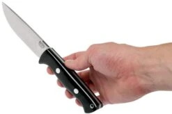 Bark River Bravo 1 LT CPM 3V Field Knife, Black Canvas Micarta -Knife Sales Store BRK07 127BRKC 07 bark river