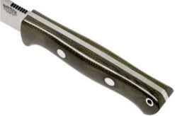 Bark River Bravo 1 LT CPM 3V Field Knife, Green Canvas Micarta -Knife Sales Store BRK07 127GNC 06 bark river