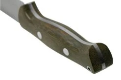 Bark River Bravo 1.2 LT CPM 3V Rampless, Green Canvas Micarta, Outdoor Knife -Knife Sales Store BRK07 129GCMR 04 barkriver
