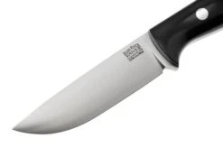 Bark River Bravo 1 Cru-Wear, Rampless, Black Canvas Micarta, Bushcraft Knife -Knife Sales Store BRK07 161BCM RL 03 barkriver