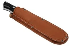 Bark River Bravo 1 Cru-Wear, Rampless, Black Canvas Micarta, Bushcraft Knife -Knife Sales Store BRK07 161BCM RL 06 barkriver