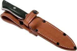 Bark River Bravo 1 CPM 154, Black Canvas Micarta -Knife Sales Store BRK07 171BKC 07 bark river knives