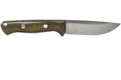 Bark River Bravo 1 Rampless CPM 154, Green Canvas Micarta -Knife Sales Store BRK07 171GNC RS 02 bark river