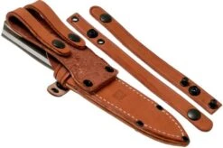 Bark River Bravo 1 CPM 154 Field Knife, Green Canvas Micarta -Knife Sales Store BRK07 172GNC 08 bark river