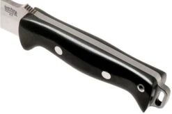 Bark River Bravo 2 A2 Black Canvas Micarta, Outdoor Knife -Knife Sales Store BRK07 211BCM 05 bark river knives