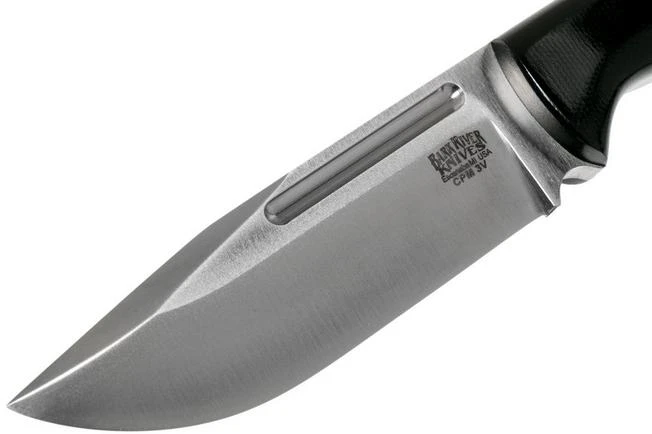 Bark River Bravo Squad Leader CPM 3V, Black Canvas Micarta 5 Bark River Bravo Squad Leader CPM 3V, Black Canvas Micarta - Image 3