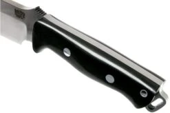 Bark River Bravo Survivor CPM 3V Black Canvas Micarta -Knife Sales Store BRK07 226BRKC 05 bark river knives