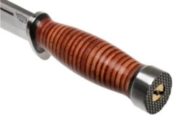 Bark River Quartermaster CPM 3V, Stacked Leather -Knife Sales Store BRK07 229SDL 05 bark river knives