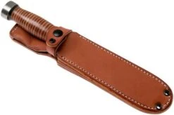 Bark River Quartermaster CPM 3V, Stacked Leather -Knife Sales Store BRK07 229SDL 07 bark river knives
