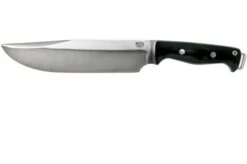 Bark River Bravo Crusader CPM 3V, Black Canvas Micarta