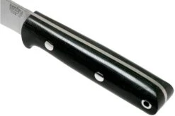 Bark River Mini Kephart CPM 3V, Black Canvas Micarta Bushcraft Knife -Knife Sales Store BRK08 023BCM 05 bark river knives