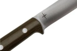 Bark River Mini Kephart CPM 3V Green Canvas Micarta, Bushcraft Knife -Knife Sales Store BRK08 023GCM 05 barkriver