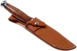 Bark River Teddy A2 Stacked Leather, Single Quillion Outdoor Knife 14 Bark River Teddy A2 Stacked Leather, Single Quillion Outdoor Knife -Knife Sales Store BRK08 114SLSQ 06 bark river knives