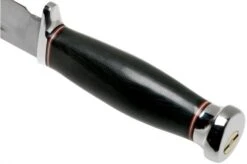 Bark River Boone CPM 3V Black Canvas Micarta, Single Quillion Outdoor Knife -Knife Sales Store BRK08 122BCSQ 04 bark river knives