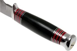 Bark River Michigan Hunter CPM Cru Wear Black Canvas Micarta Hunting Knife -Knife Sales Store BRK08 161BRKC 04 bark river knives