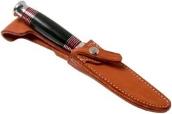 Bark River Michigan Hunter CPM Cru Wear Black Canvas Micarta Hunting Knife -Knife Sales Store BRK08 161BRKC 06 bark river knives