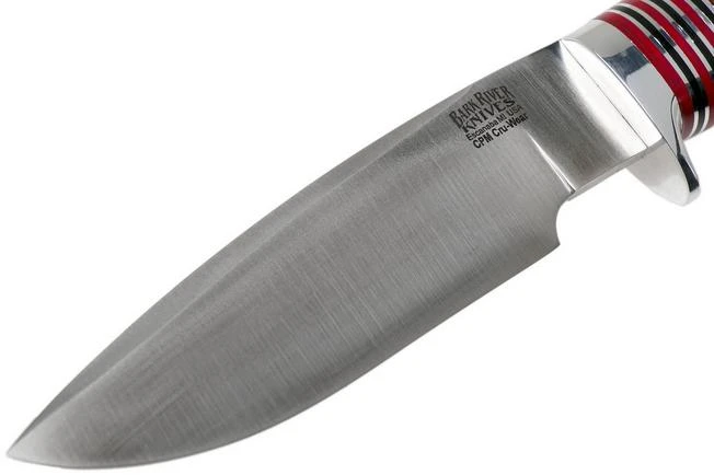 Bark River Michigan Hunter CPM Cru Wear Stacked Leather Hunting Knife 5 Bark River Michigan Hunter CPM Cru Wear Stacked Leather Hunting Knife - Image 3