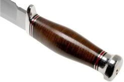 Bark River Special Hunting Knife CPM Cru-Wear, Aged Stacked Leather Hunting Knife -Knife Sales Store BRK08 164ASL 04 bark river knives