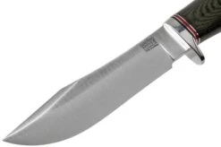 Bark River Special Hunting Knife CPM Cru-Wear, Black Canvas Micarta Hunting Knife -Knife Sales Store BRK08 164BCM 03 bark river knives