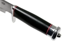 Bark River Shining Mountain Bowie A2 Black Canvas Micarta, Single Quillion Bowie Knife -Knife Sales Store BRK08 212BRKC01 05 bark river knives