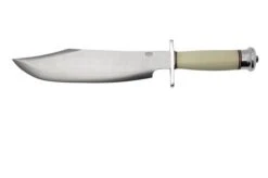 Bark River Shining Mountain Bowie A2 Ivory G10 Double Quillion, Bowie Knife