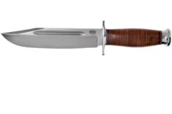 Bark River Teddy 2 A2 Stacked Leather Outdoor Knife